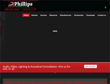 Tablet Screenshot of phillipsprosystems.com